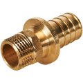 Переходник с наружной резьбой ROMMER 25xG 1/2 для труб из сшитого полиэтилена аксиальный, RFA-0001-002512