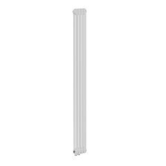 Трубчатый радиатор RIFAR TUBOG 2180/9 секций нижнее подключение DV1 (белый RAL 9016), TUB 2180-09-DV1