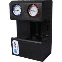 Насосная группа STOUT SDG-0001 с прямым контуром 3/4 без насоса в теплоизоляции, SDG-0001-002001