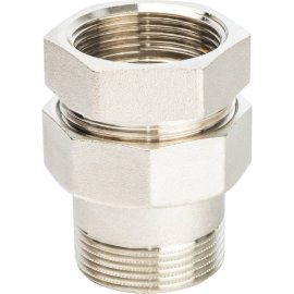 Разъемное соединение STOUT американка ВН никелированное, уплотнение под гайкой 1 1/4 o-ring кольцо, SFT-0041-000114