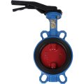 Затвор поворотно-дисковый Tecofi VPI4448 DN 100 PN 16 межфланцевый с ручкой из чугуна EPDM, VPI4448-02EP0100