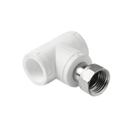 *Тройник Pro Aqua d=20-3/4 PP-R с накидной гайкой Серый, PA29110G