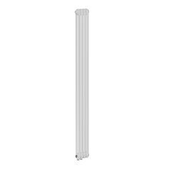 Трубчатый радиатор RIFAR TUBOG 2180/4 секции нижнее подключение DV1 (белый RAL 9016), TUB 2180-04-DV1