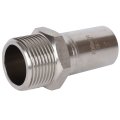 Вставка ROMMER переходная НПр-НР, 28х1, из нержавеющей стали прессовой, RSS-1024-000281