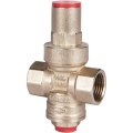 Редуктор давления ROMMER PN16 вн/вн 1/2  с выходом под манометр, RVS-0010-000015