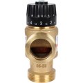 Термостатический смесительный клапан для систем отопления и ГВС STOUT 1 1/4 НР 30-65°С KV 3,5, SVM-0125-356532