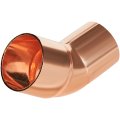 Отвод JINTIAN 45° ВП-НП 22 из меди 22 под пайку, JT-1504022