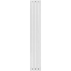 Радиатор алюминиевый STOUT Oscar 2000 4 секции боковое подключение (белый ), SRA-0110-200004
