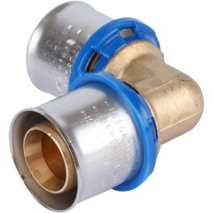 APE Угольник APE 90° 26х26 для металлопластиковых труб прессовой, ARL3200330