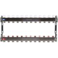 Коллектор из нержавеющей стали без расходомеров ROMMER 12 выходов, RMS-3200-000012