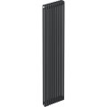 Трубчатый радиатор RIFAR TUBOG 3180/10 секций нижнее подключение DV1 (цвет RAL 9005 K7-M), TUB 3180-10-DV1-RAL 9005 K7-M