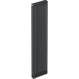 Трубчатый радиатор RIFAR TUBOG 3180/10 секций нижнее подключение DV1 (цвет RAL 9005 K7-M), TUB 3180-10-DV1-RAL 9005 K7-M
