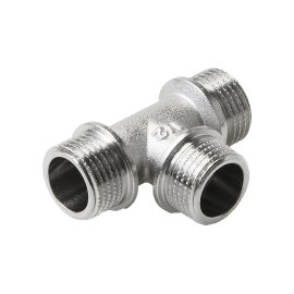 Тройник Pro Aqua D 3/4 латунный резьбовой, Н, 03-m20-m20-m20x