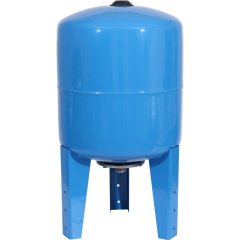 Расширительный бак STOUT STW-0002 гидроаккумулятор 50 л. вертикальный (цвет синий), STW-0002-000050