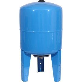 Расширительный бак STOUT STW-0002 гидроаккумулятор 50 л. вертикальный (цвет синий), STW-0002-000050