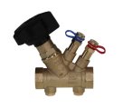 Ручной балансировочный клапан с дренажем Ридан MVT-R DN32, 003Z4044R