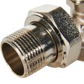 Клапан запорно-балансировочный ROMMER RVL-0002-100020 угловой 3/4, RVL-0002-100020