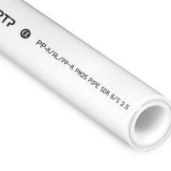 Труба PPR/AL/PPR  75х12,5 PN25 белый 4м RTP