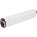 *SCA-6010-000500 STOUT Элемент дымохода DN60/100 труба коаксиальная 500 мм п/м, уплотнения и хомут в комплекте, SCA-6010-000500
