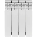 Радиатор алюминиевый ROMMER Profi 350 4 секции (AL350-80-80-080) (RAL9016), RAL-1210-035004