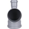 Отвод Sinikon с фронт. патрубком (выход сзади) ПП D110/050*87°, 551002.R