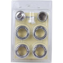 Присоединительный набор для радиатора Global 011048 CHROME Global KIT 3/4 (цвет хром.)), A048KIT3/499