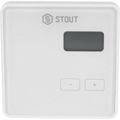 Беспроводной комнатный двухпозиционный регулятор STOUT ST-294v2, белый, STE-0101-029421