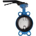 *VPI4449-02EP0125 Tecofi Затвор дисков.поворотный, корпус ковкий чугун, диск нж сталь VPI4449 Ду125 Ру16 EP, VPI4449-02EP0125
