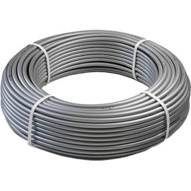 Труба серебристая Pro Aqua с EVOH PE-Xa 16x2.2 (бухта 240 метров), PXA.04.06.240.S