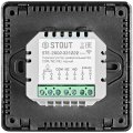 Терморегулятор универсальный STOUT STE-2002 3А, ON/OFF, NTC 10К, черный, STE-2002-331222