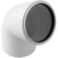 Отвод Pro Aqua Белый Stilte D75/67, ST100767W