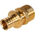 Переходник с наружной резьбой ROMMER 16xG 1/2 для труб из сшитого полиэтилена аксиальный, RFA-0001-001612