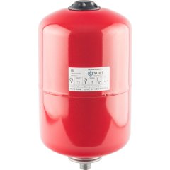 Расширительный бак STOUT STH-0004 на отопление 12 л. (цвет красный), STH-0004-000012