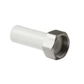 Штуцер Pro Aqua d=20-3/4 PP-R с накидной гайкой Серый, PA70010G
