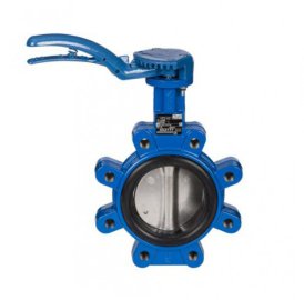 Затвор дисковый поворотный Danfoss VFY-LH (SYLAX) DN80 PN16 с рукояткой, 065B7369