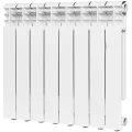Радиатор алюминиевый ROMMER Profi 500 8 секции (AL500-80-80-100) (RAL9016), RAL-1210-050008