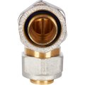 Угольник STOUT  90° 32x32 для металлопластиковых труб винтовой, SFS-0003-003232