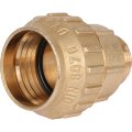Муфта TIEMME с наружной резьбой 40х1 для труб ПНД винтовой, 3400028